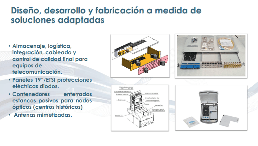 Diseño y fabricación estructuras metálicas telecomunicaciones